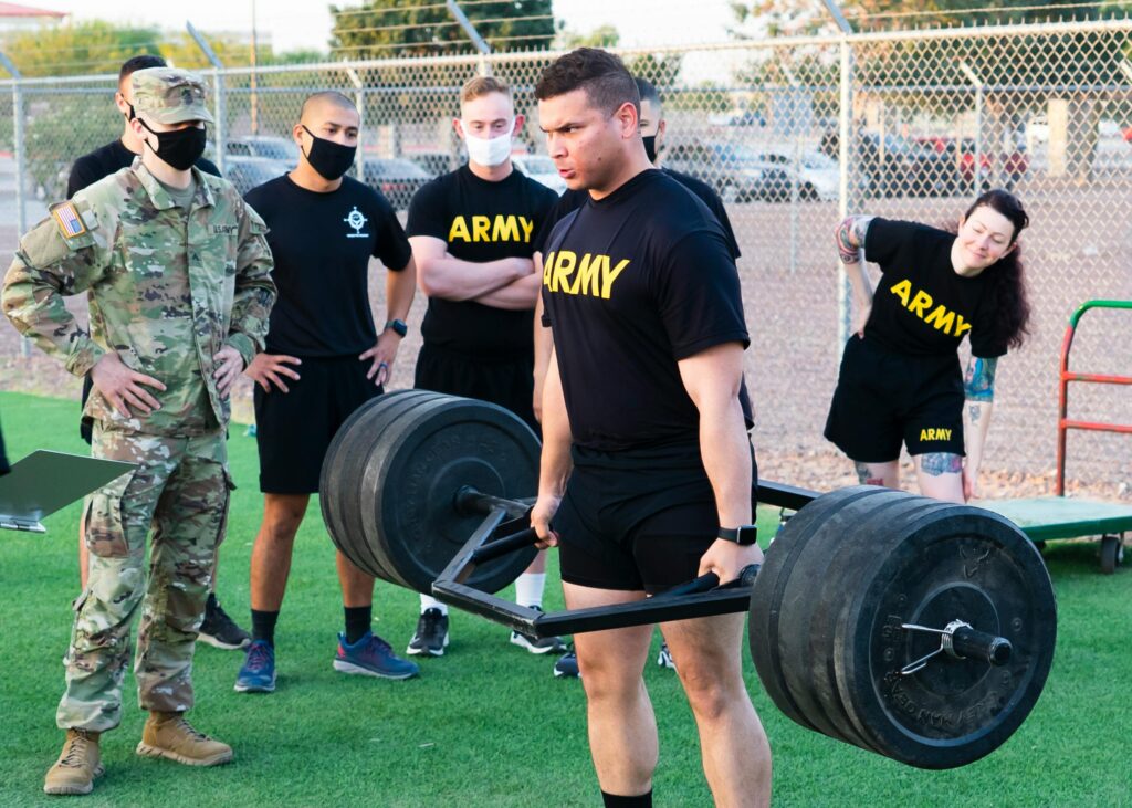 army weight loss program