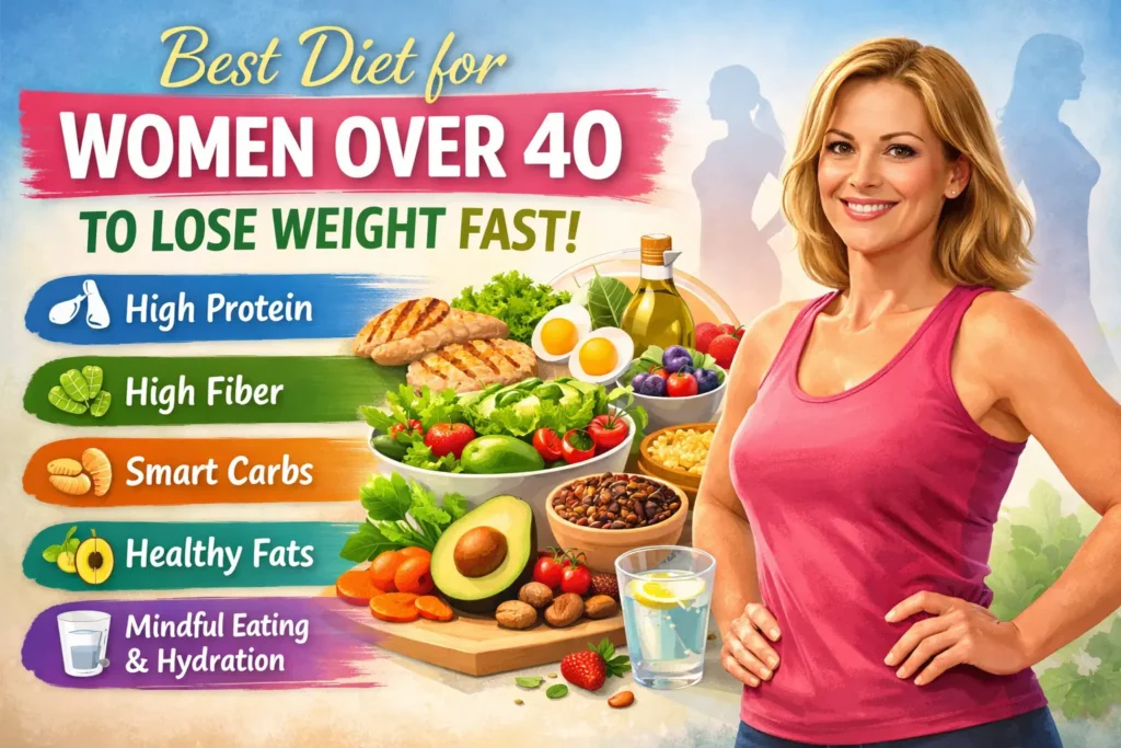 Best Diet for Women Over 40 to Lose Weight Fast