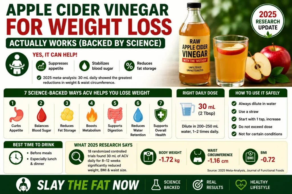 Science Behind Apple Cider Vinegar Weight Loss