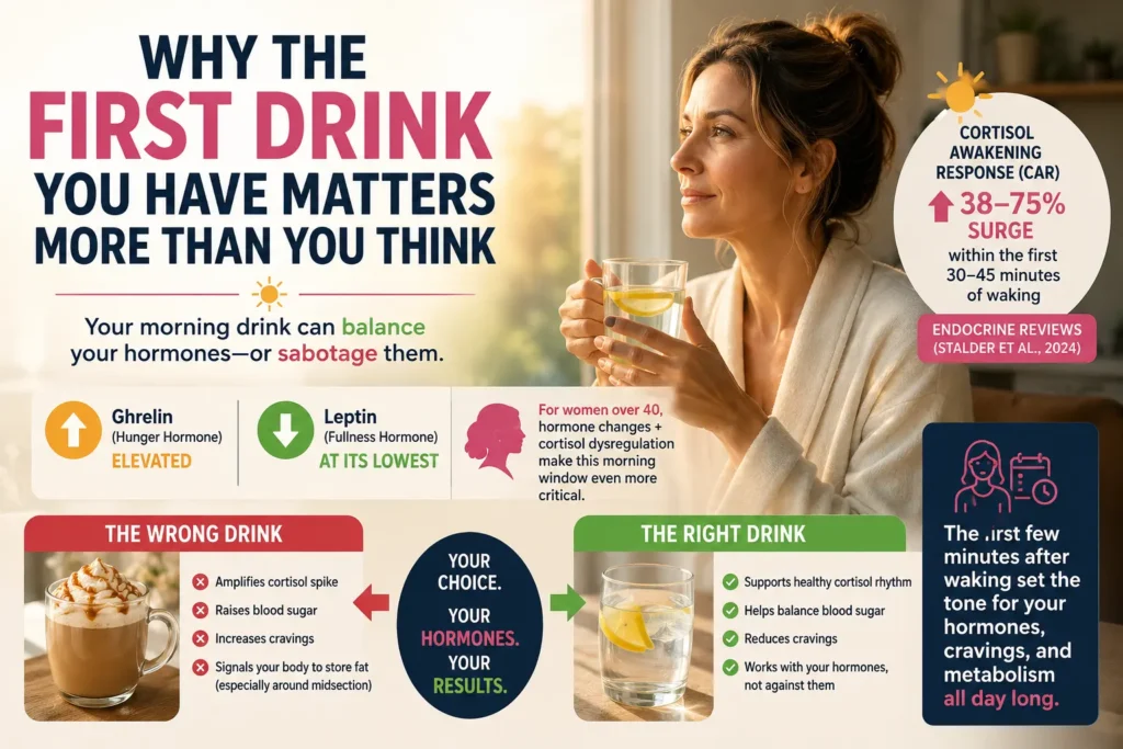 what to drink first thing in the morning to lose weight